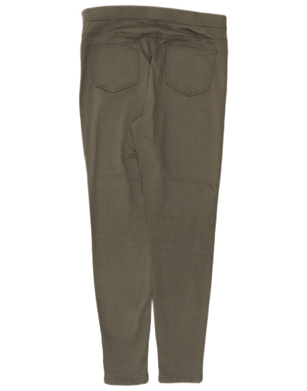 Женские джинсы джеггинсы Marks & Spencer UK 14, большие W32 L29, хлопок цвета хаки