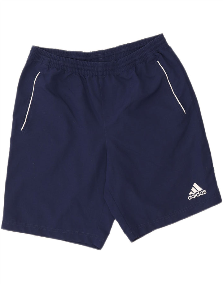 Мужские спортивные шорты ADIDAS, большие темно-синие, полиэстер