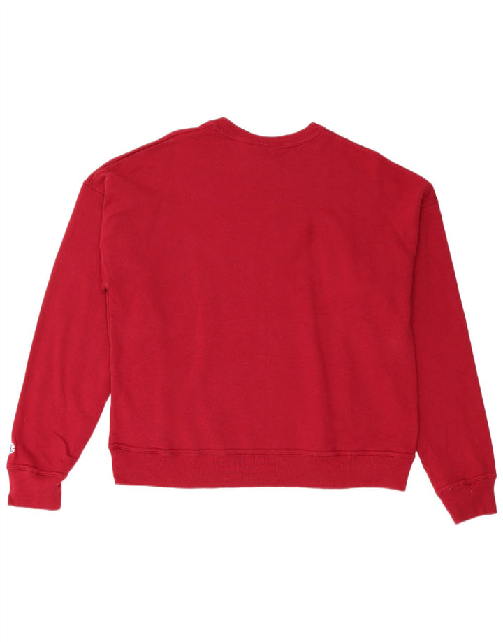 Мужской свитер CHAMPION, джемпер среднего цвета, бордовый, хлопок