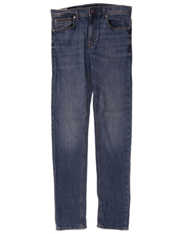 Женские узкие джинсы Tommy Hilfiger Bleecker W30 L32, синий хлопок