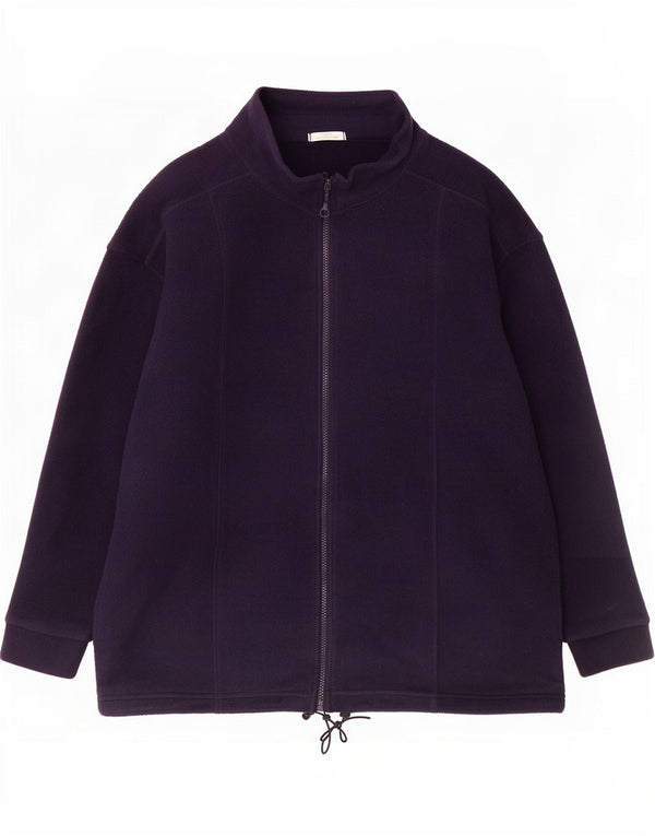 Женская флисовая куртка Marks & Spencer St. Michael UK 18 XL темно-синяя