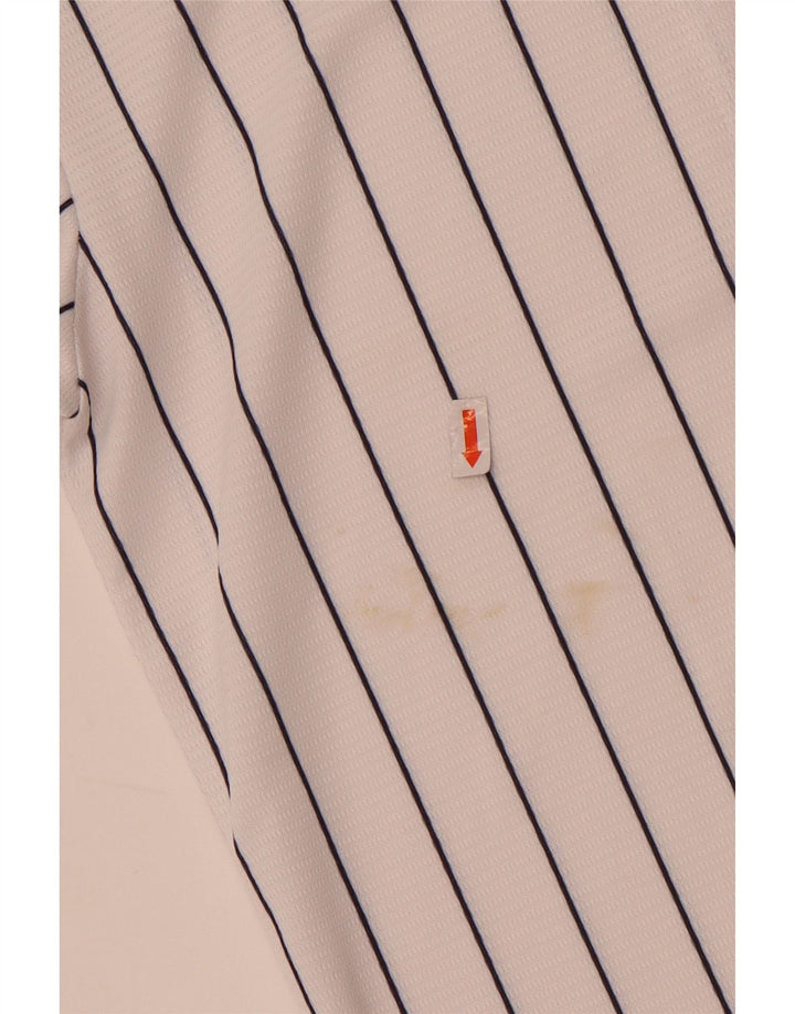 Майка НБА с графикой Nike для мальчиков, 10–11 лет, средний полиэстер в белую полоску