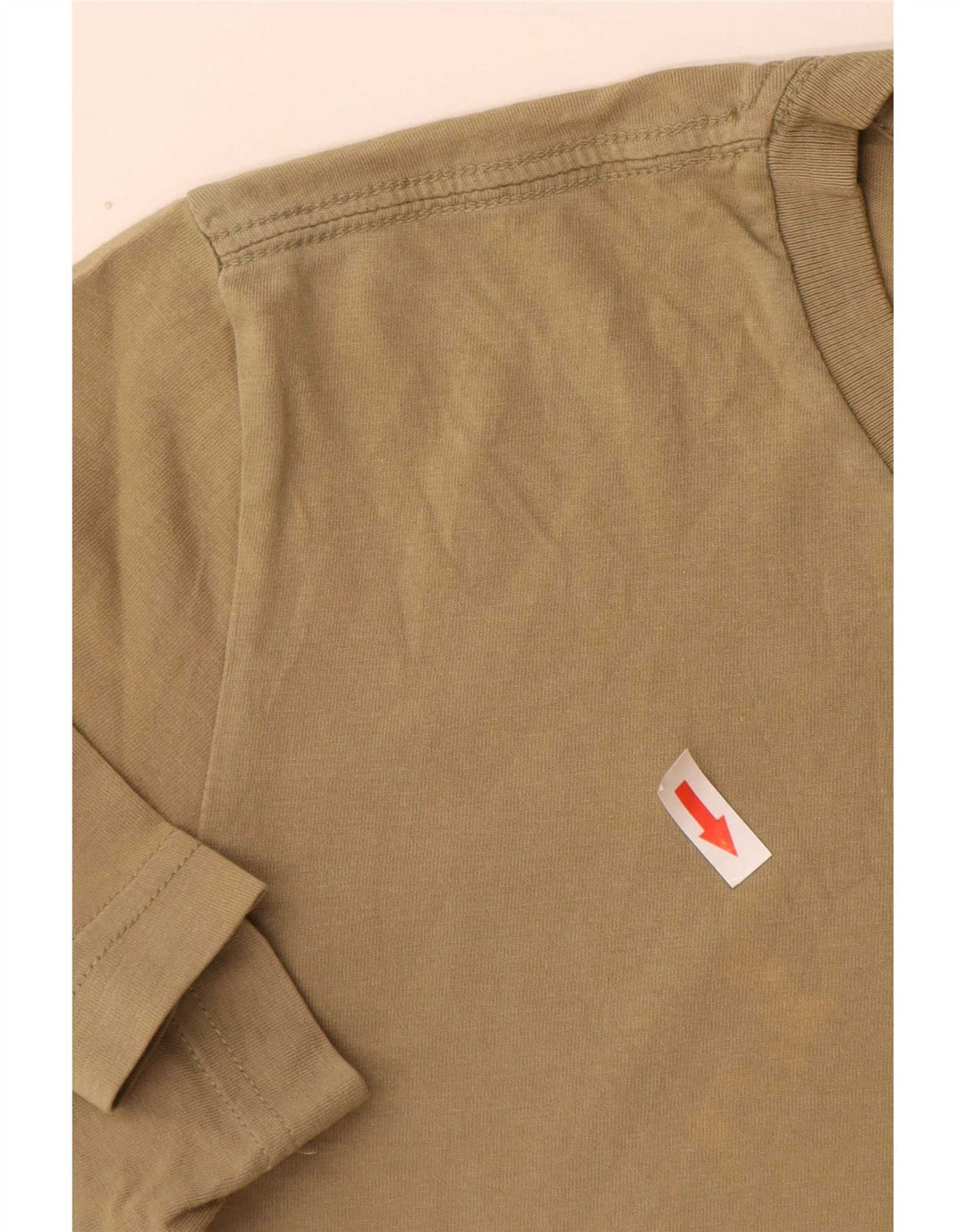 Мужская футболка Adidas Top Small Khaki Cotton