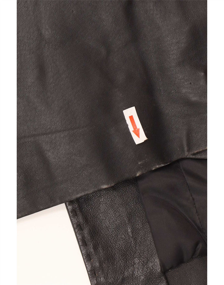 Conbipel Женское кожаное пальто IT 44 Medium Black Leather