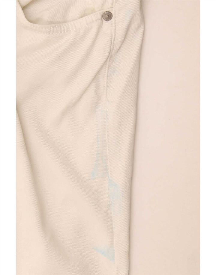 Benetton Женские повседневные шорты IT 44 Medium W34 Белый хлопок