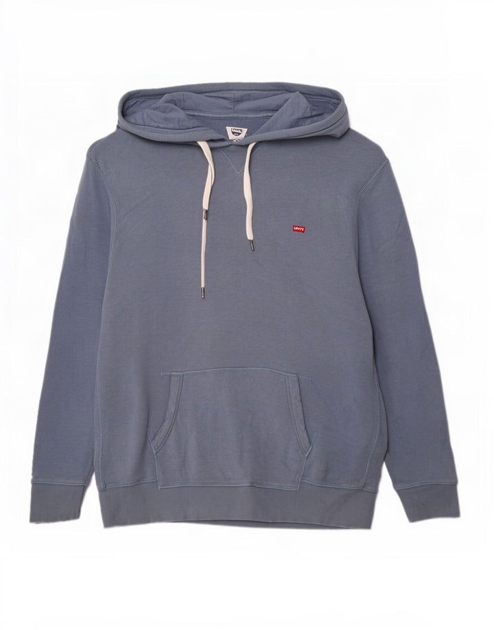 Мужской джемпер с капюшоном Levi's 2XL, темно-синий, хлопок