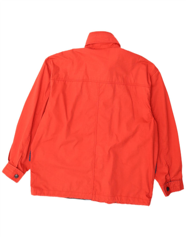 Винтажная мужская куртка UK 46 3XL, красный полиэстер