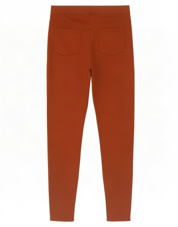 Женские джинсы джеггинсы Marks & Spencer UK 14, большие W30 L30, коричневые, хлопок