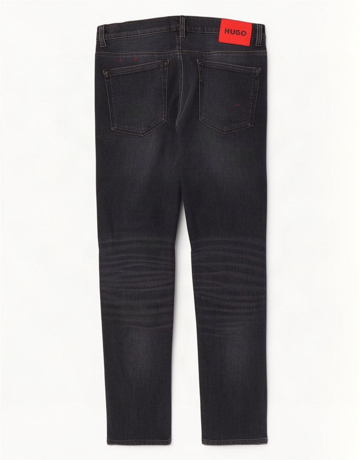 Мужские узкие джинсы Hugo Boss W33 L29, черный хлопок