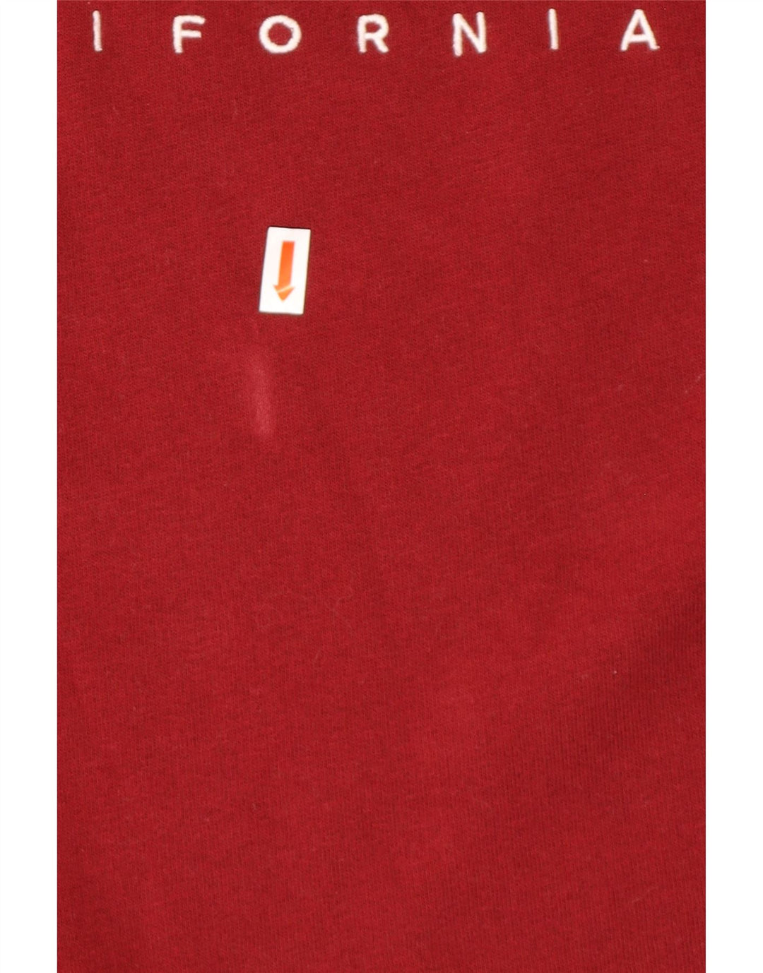 HOLLISTER Мужской свитшот с рисунком, большой бордовый хлопок, хлопок