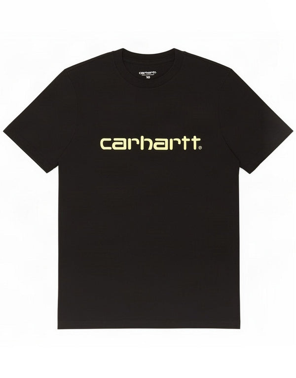 Carhartt Мужская футболка с рисунком Топ XS, черный хлопок