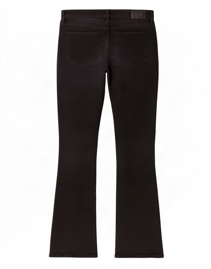 Женские джинсы Levi's 715 Bootcut W32 L30, черный хлопок