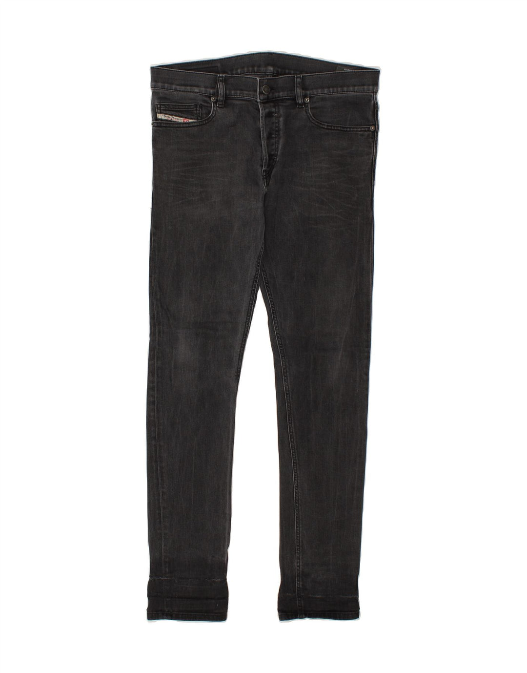 Мужские узкие джинсы DIESEL W32 L32, черный хлопок