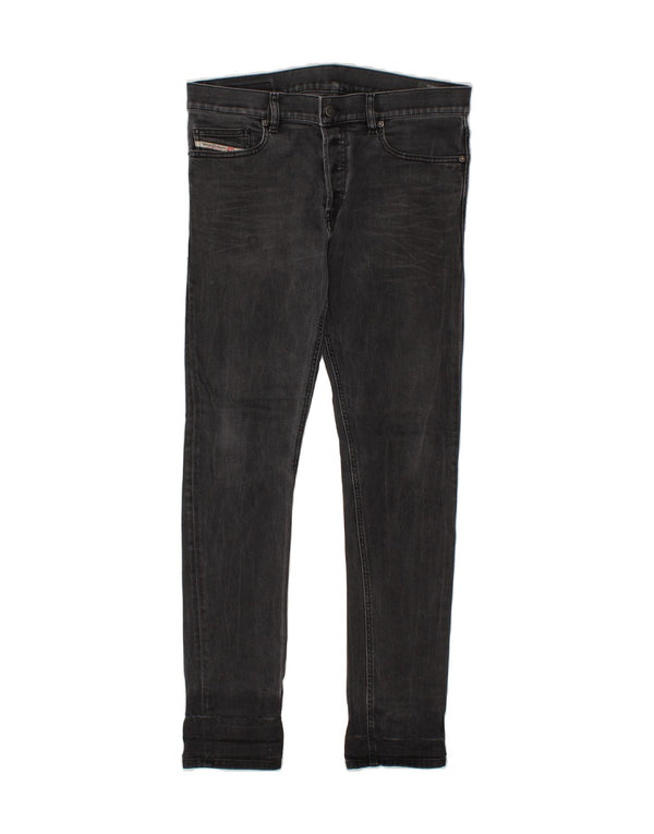 Мужские узкие джинсы DIESEL W32 L32, черный хлопок