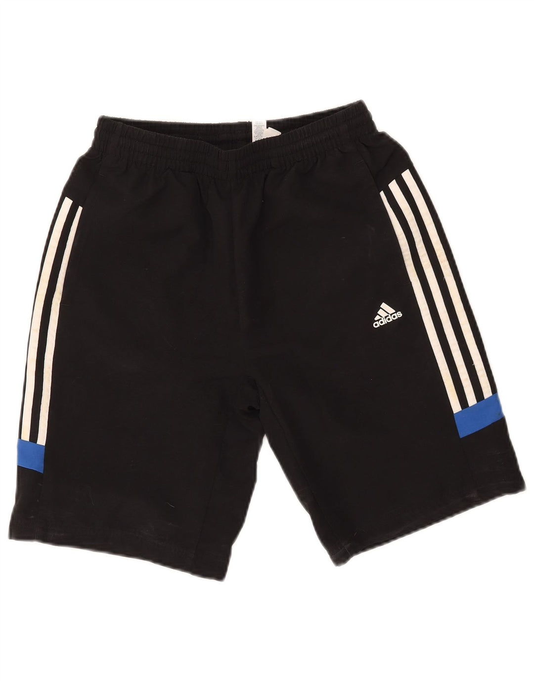 Спортивные шорты Adidas для мальчиков 13-14 лет, черные, полиэстер с цветными блоками