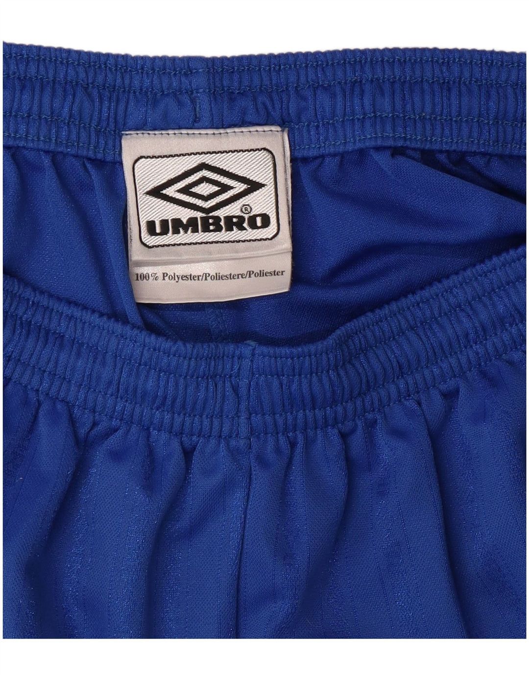 UMBRO Мужские спортивные шорты, большие синие, полиэстер