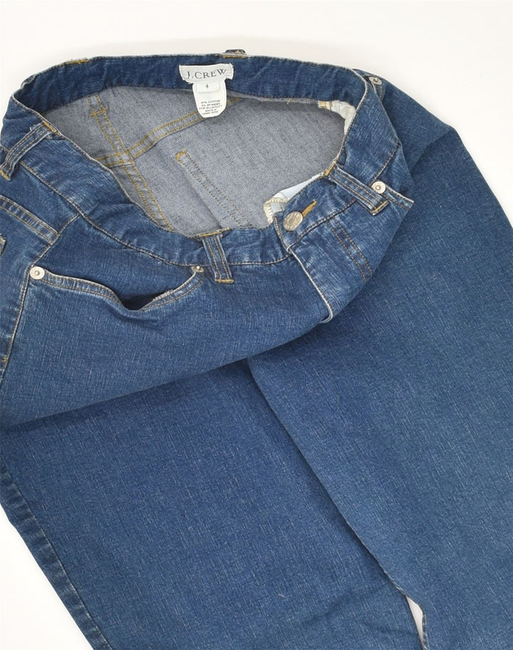 J. CREW Womens High Waist Tapered Jeans US 4 Small W26 L29 Blue Cotton | Vintage J. Crew | Thrift | Second-Hand J. Crew | Used Clothing | Messina Hembry 