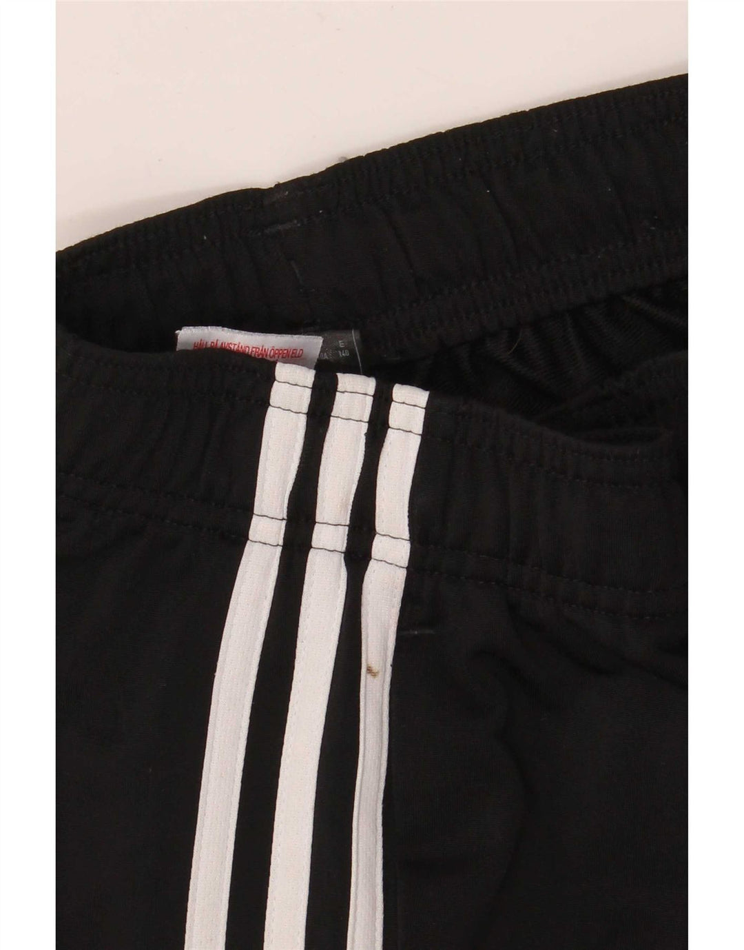 Спортивный костюм Adidas для мальчиков, брюки для бега, 9–10 лет, черный полиэстер