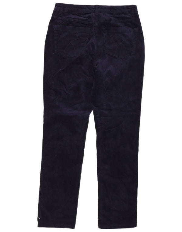 Crew Clothing Женские узкие повседневные брюки UK 12 Medium W30 L30 Темно-синие