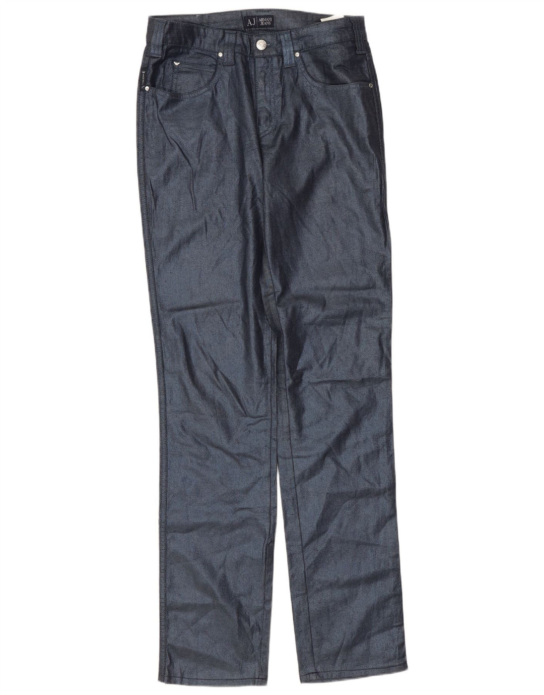 Женские узкие джинсы Armani W29 L32 Темно-синие, хлопок