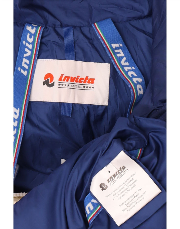 Мужская утепленная куртка Invicta с капюшоном UK 36 маленькая белая полиамид