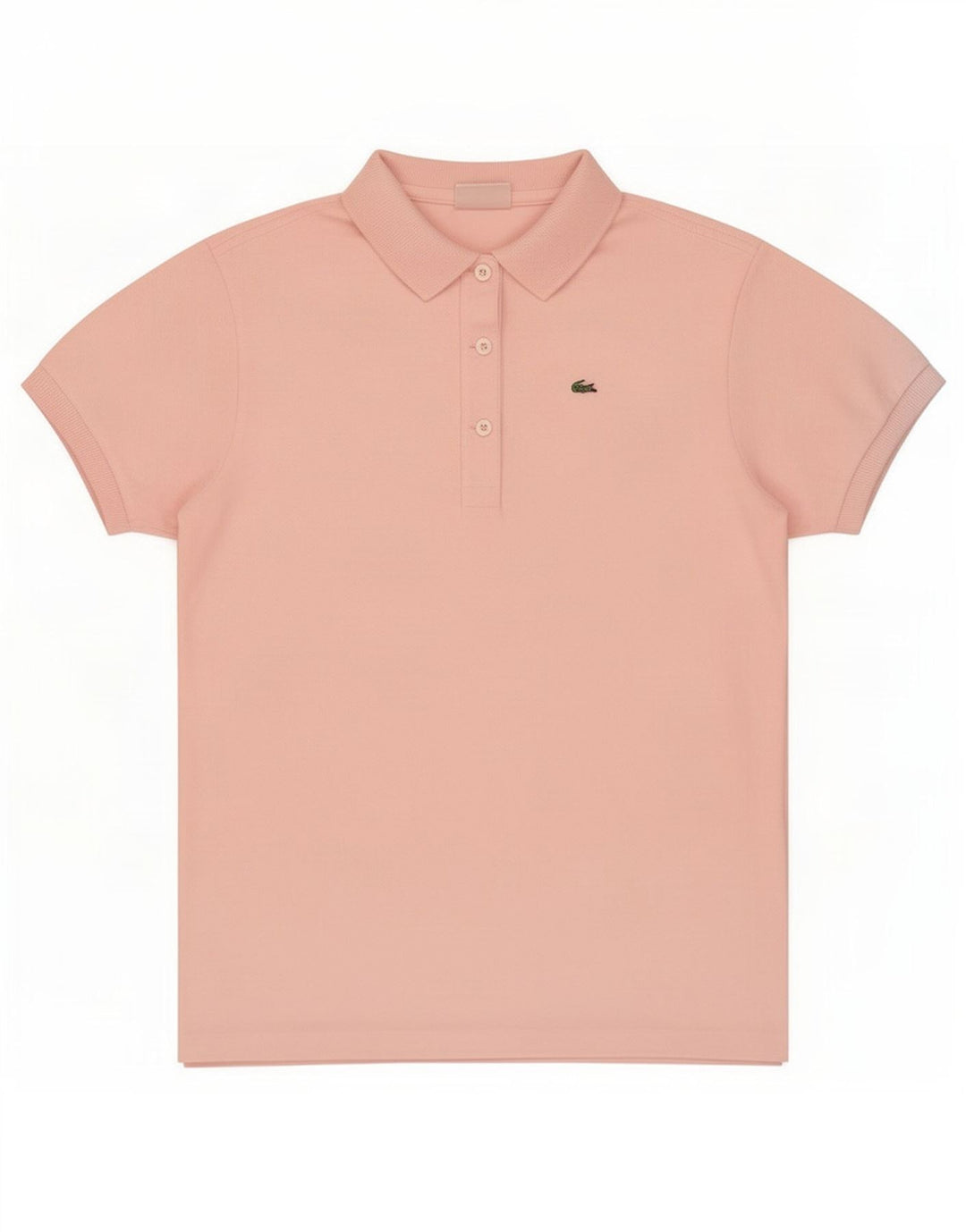 Женская рубашка поло Lacoste, размер 38, средний розовый хлопок, размер 38