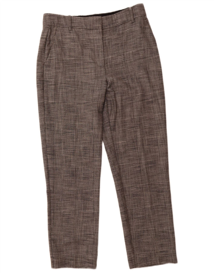 REISS Женские костюмные брюки с высокой талией UK 12 Medium W32 L28 Серые