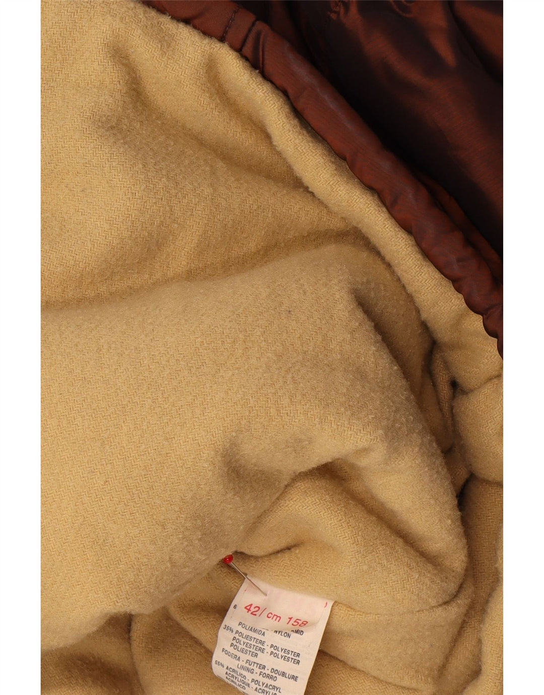 Женская стеганая куртка Brums IT 42 Medium Brown Полиамид