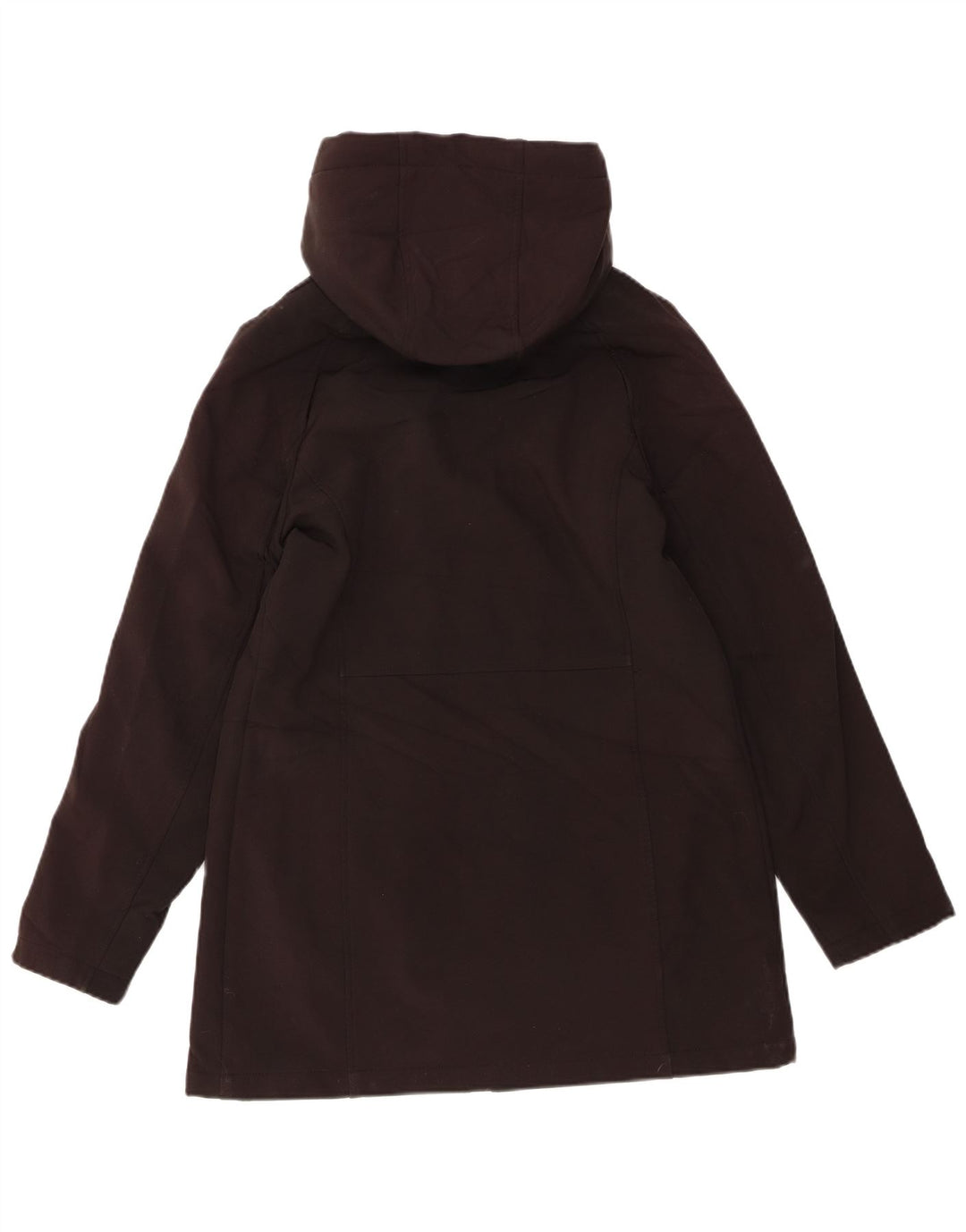 Женская ветровка с капюшоном CALVIN KLEIN UK 14, средний черный полиэстер