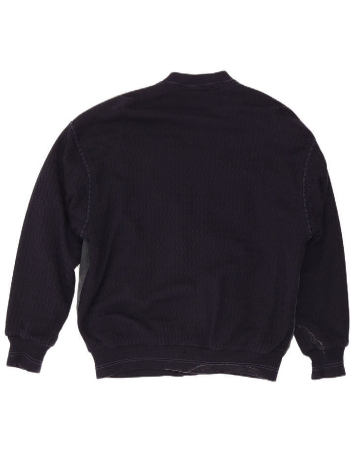 Мужской кардиган WESTBURY, свитер XL, темно-синий, акрил с цветными блоками