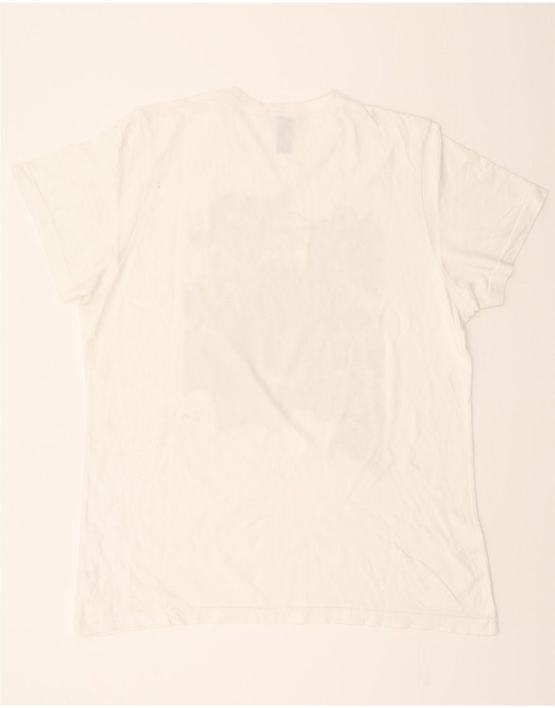 ADIDAS Mens Graphic T-Shirt Top Large White Vintage Adidas and Second-Hand Adidas from Messina Hembry 