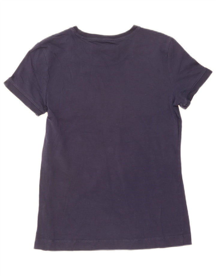 Guess Женская футболка Top UK 12 Medium Navy Blue
