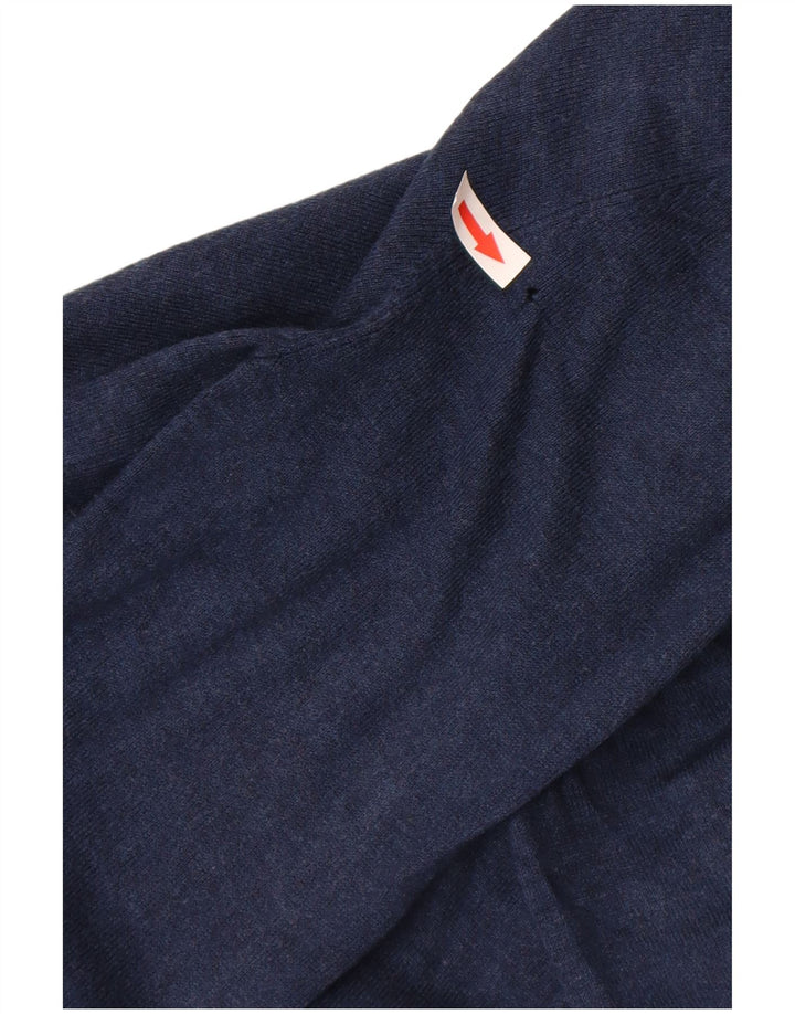 Женский кардиган Marks & Spencer UK 10, маленький темно-синий из вискозы