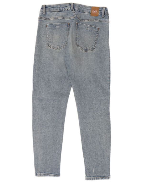 Женские джинсы скинни Zara EU 40 Medium W30 L28 Синие