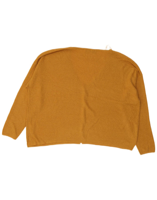 Женский кардиган Marks & Spencer UK 18 XL, желтый акрил
