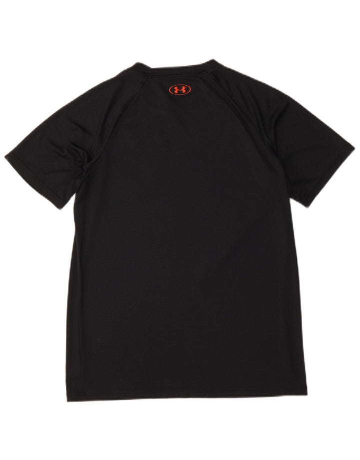 Футболка Under Armour для мальчиков, топ 13–14 лет, XL, черная