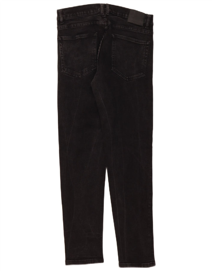 Мужские джинсы узкого кроя Zara EU 44, большие W34 L32, черные
