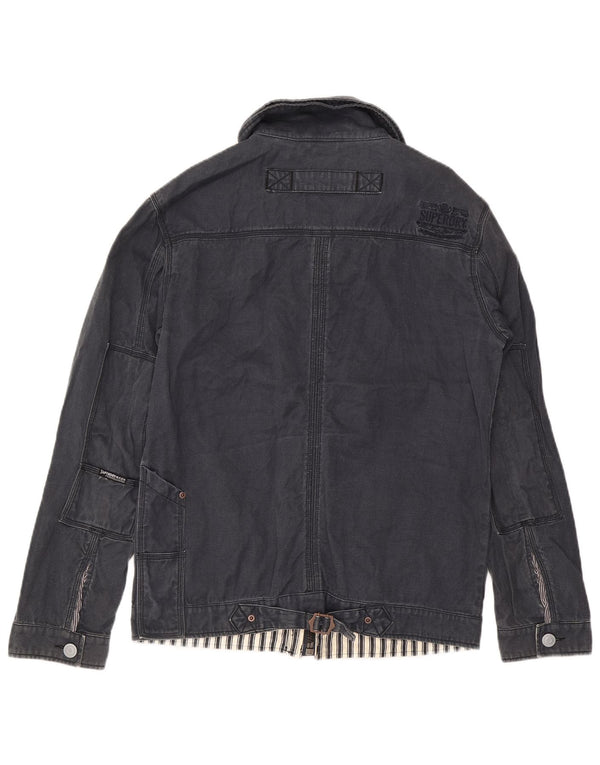 Мужская куртка Superdry UK 42 XL, темно-синий, хлопок