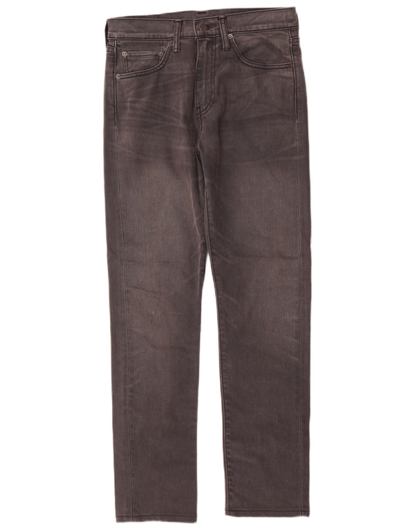 Мужские зауженные джинсы Levi's 522 W28 L29, серый хлопок