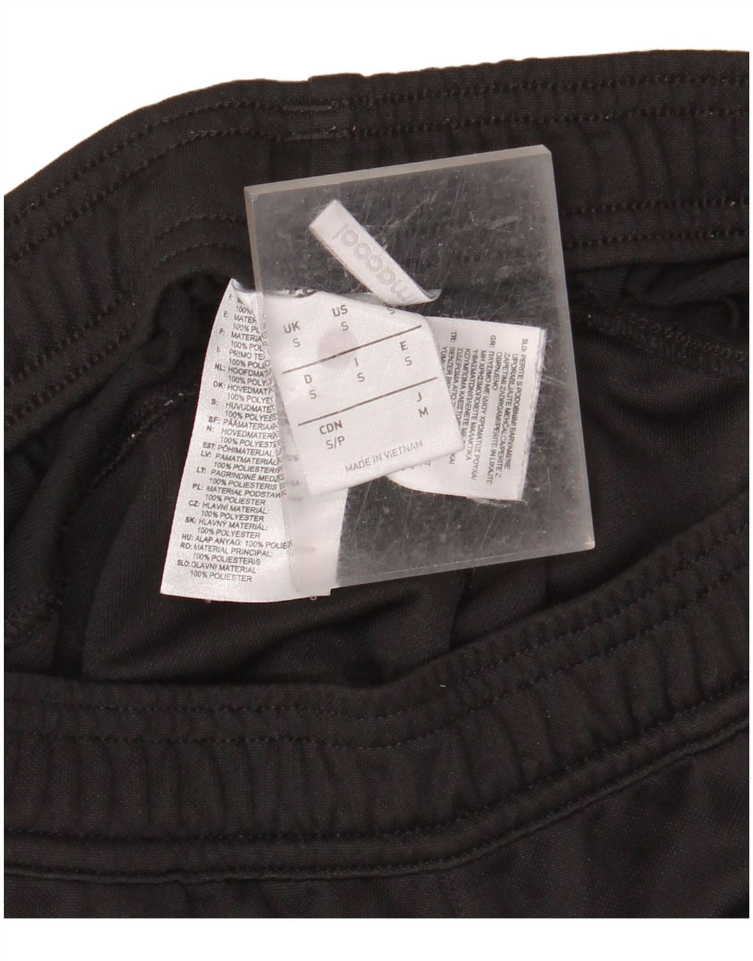 Мужские спортивные брюки ADIDAS Climacool, маленький черный полиэстер