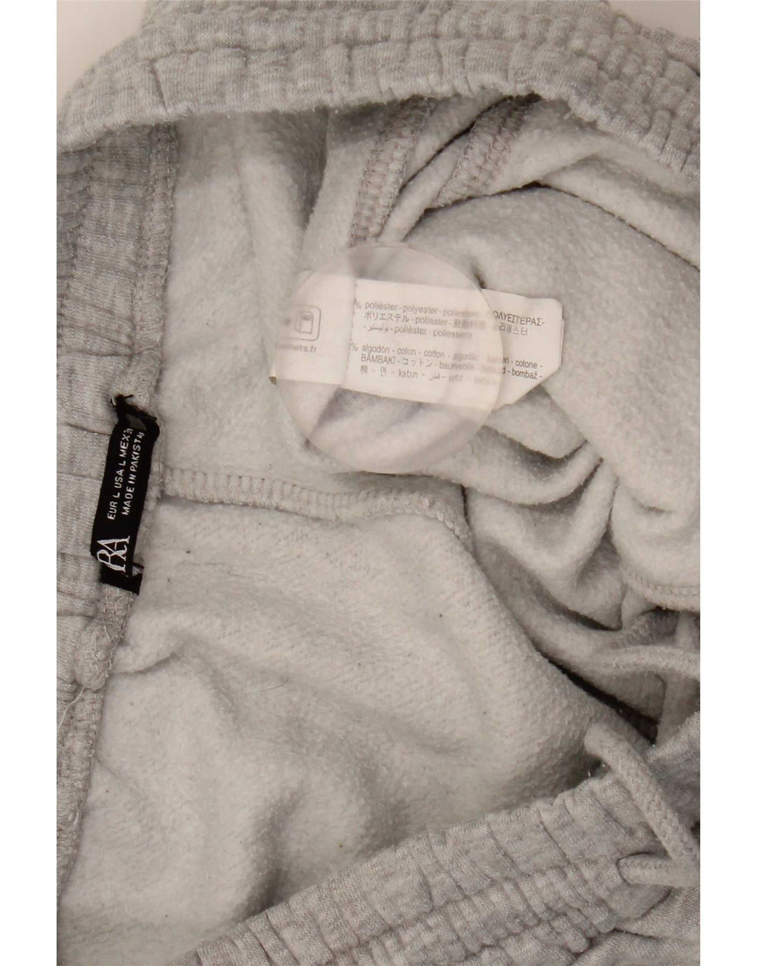 Мужские спортивные брюки Zara, джоггеры, большие серые, полиэстер
