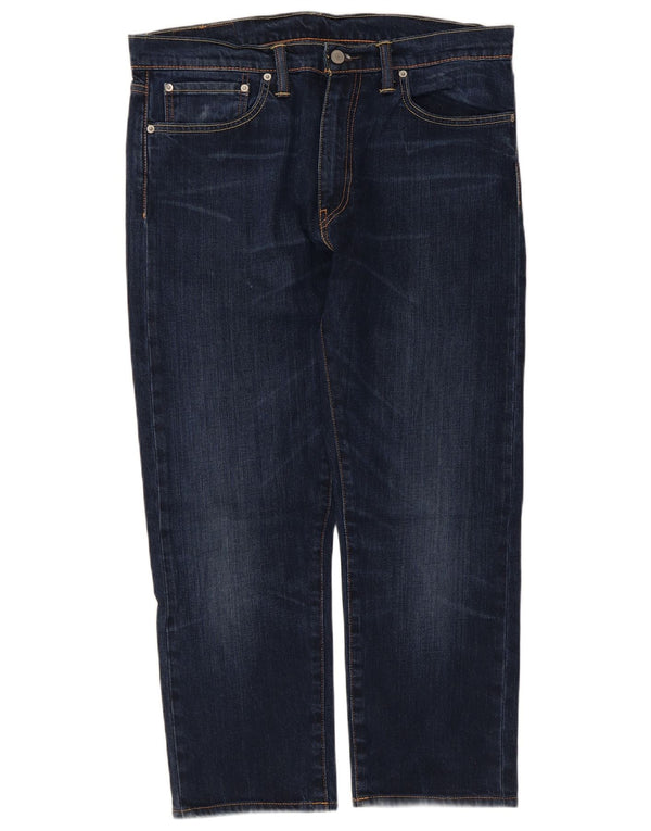 Мужские укороченные зауженные джинсы Levi's 508 W34 L25 синие