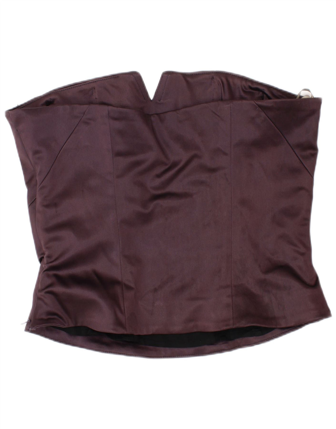 COAST Женский корсетный топ UK 12 Средний Фиолетовый Ацетат