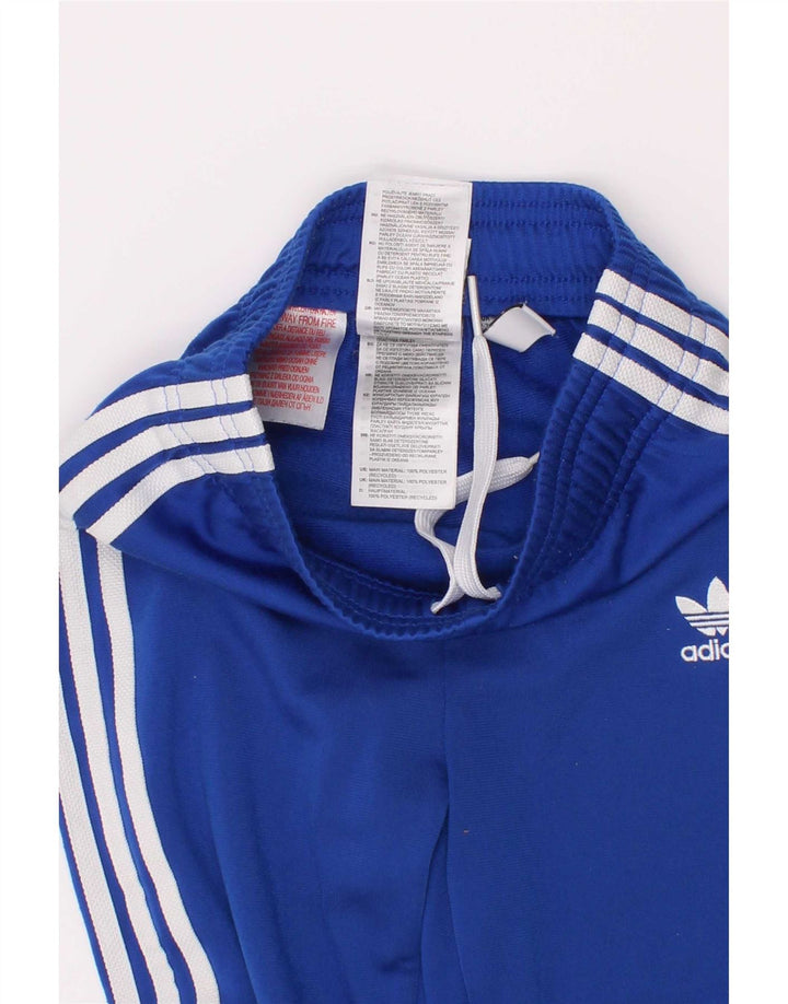 Спортивный костюм Adidas для мальчиков, брюки для бега, 2–3 года, синий полиэстер