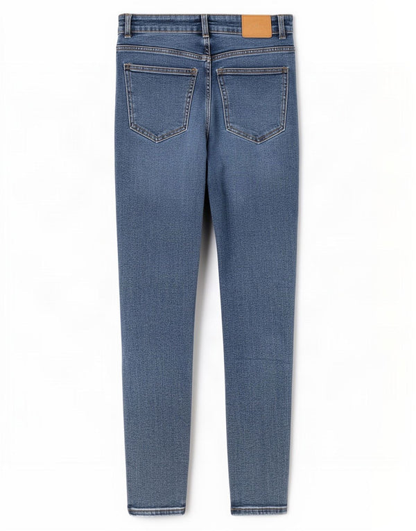 Женские джинсы скинни Zara EU 42, большие W32 L28, синие, хлопок