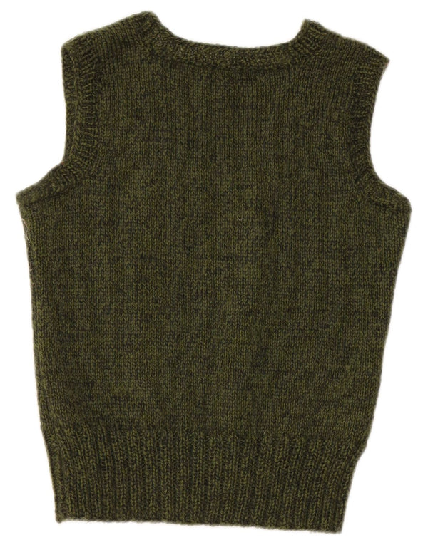 Женская укороченная майка VINTAGE UK 10, маленький цвет хаки