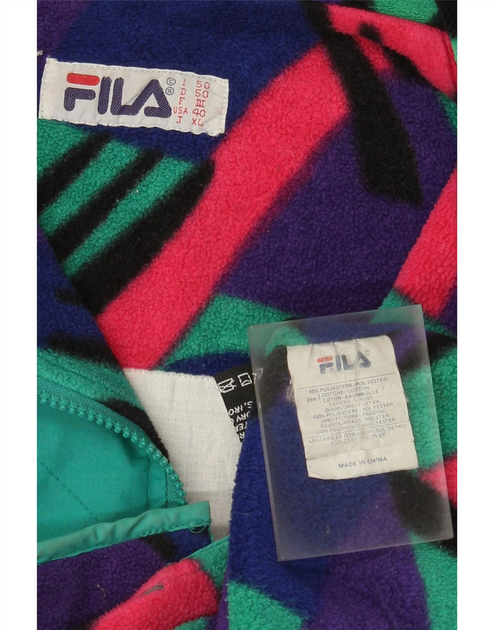 Мужская подкладка Fila IT 50, большая зеленая полиэстер