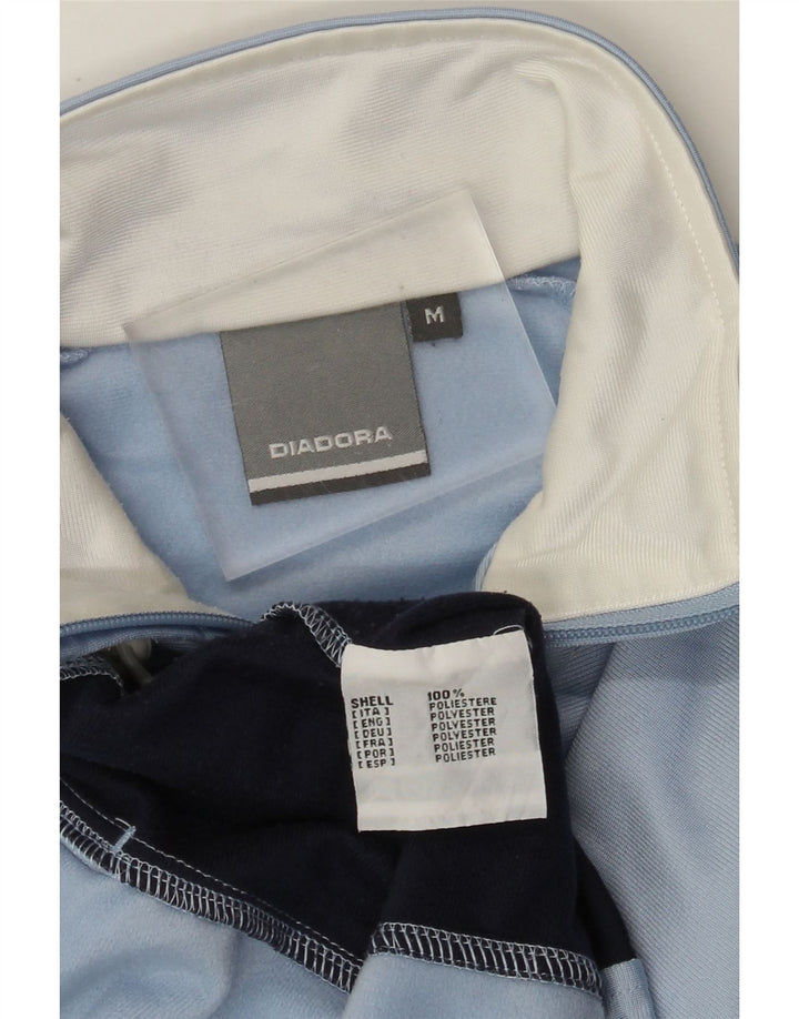 Женский спортивный костюм Diadora, верхняя куртка, средний синий полиэстер с цветными блоками