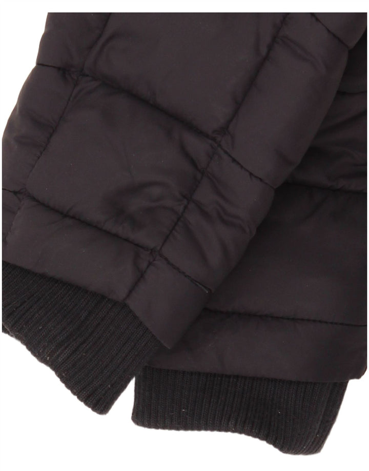 Мужская стеганая куртка Superdry UK 36, маленькая, темно-синяя, нейлон