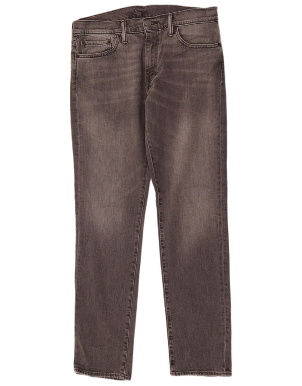 Мужские джинсы Levi's 511 Slim W33 L32 Серые хлопковые